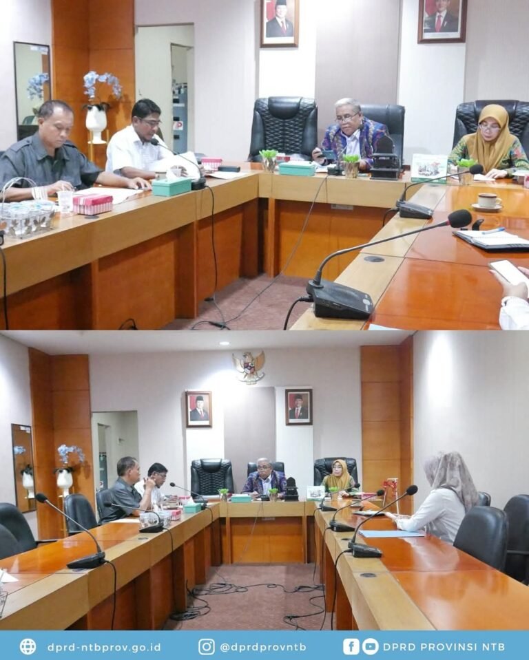 Pansus 1 DPRD NTB Matangkan Raperda Perizinan Berusaha, Dorong Investasi dan Perlindungan UMKM