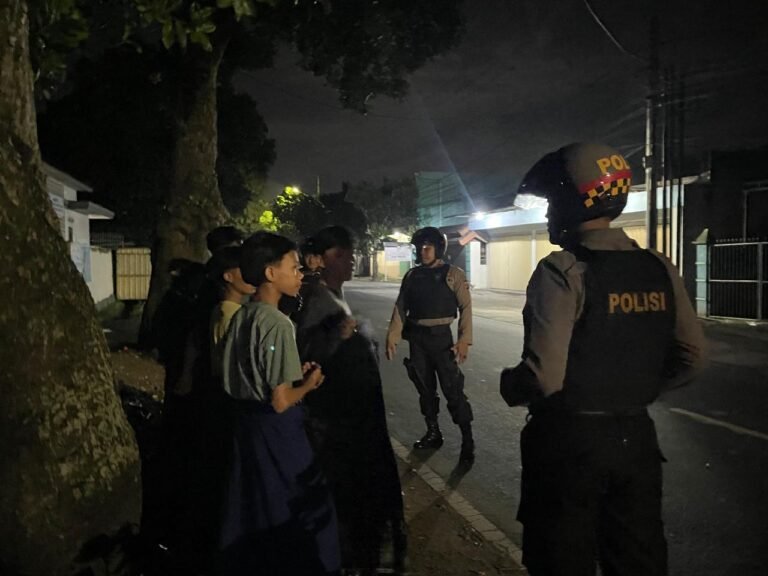 Polres Lombok Barat Gelar Patroli Malam, Sasar Aksi Kriminalitas dan Balap Liar