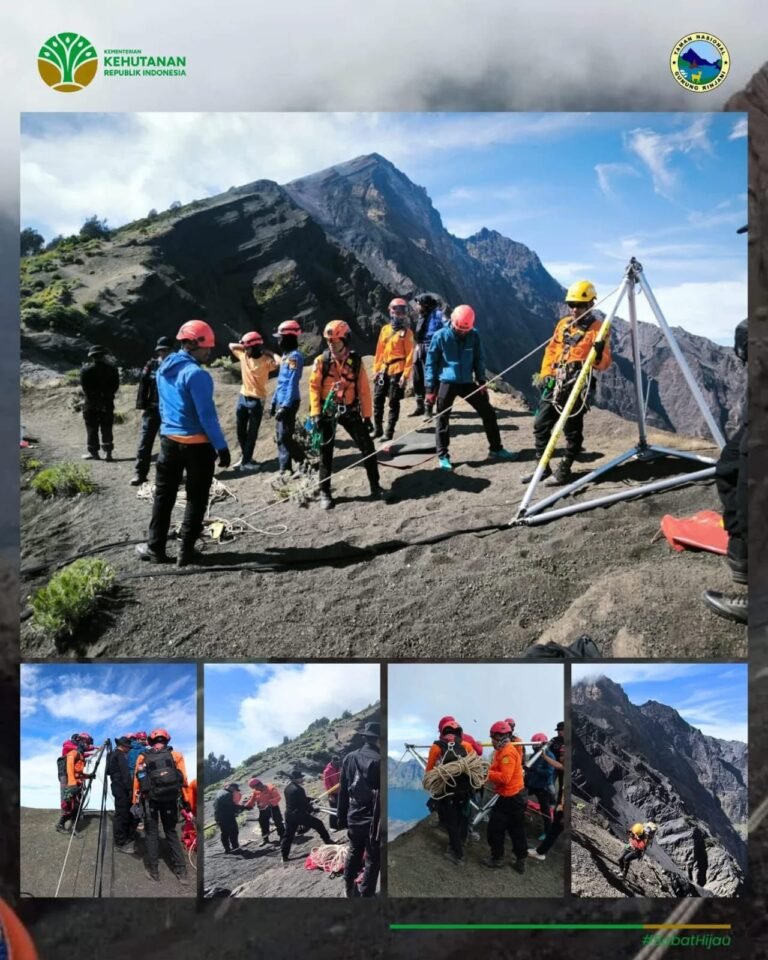 Gubernur NTB Gerak Cepat Instruksikan Evakuasi Wisatawan Brazil yang Jatuh di Jurang Rinjani