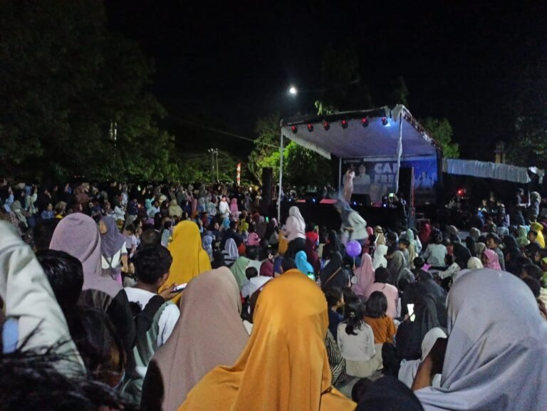 CFN Sukses Jadikan Kota  Gerung Ramai,  Bupati LAZ : Kita Buat Ibu Kota Lobar Paling Ramai dari semua Ibu Kota di NTB 