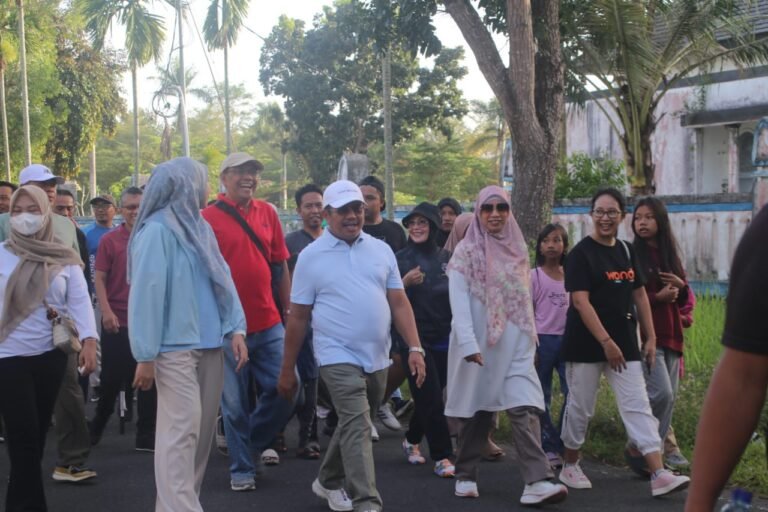 Fun Walk CFN Gerung Ramai, Masyarakat Anggap Pemda Lobar Sukses 