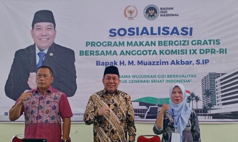 Sosialisasikan Makan Bergizi Gratis,  Muazzim Akbar Dorong Pengusaha Lokal Jadi Mitra BGN
