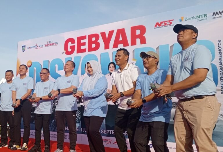 Gubernur NTB Luncurkan Gebyar Diskon Pajak Kendaraan Bermotor 2025: Wujud Keberpihakan dan Edukasi Masyarakat