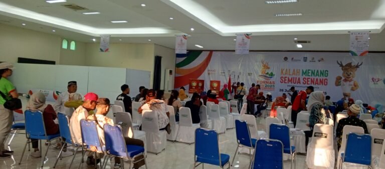 H-1 Venue Asrama Haji Mataram Siap 100 Persen Sambut Fornas VIII 2025 NTB 