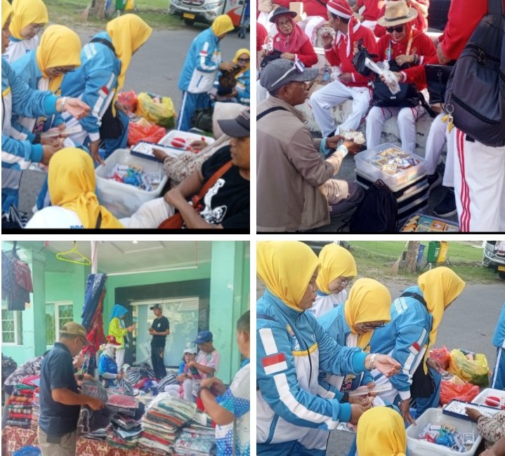 FORNAS VIII NTB, Berkah Besar bagi Pedagang Asongan dan UMKM Lokal