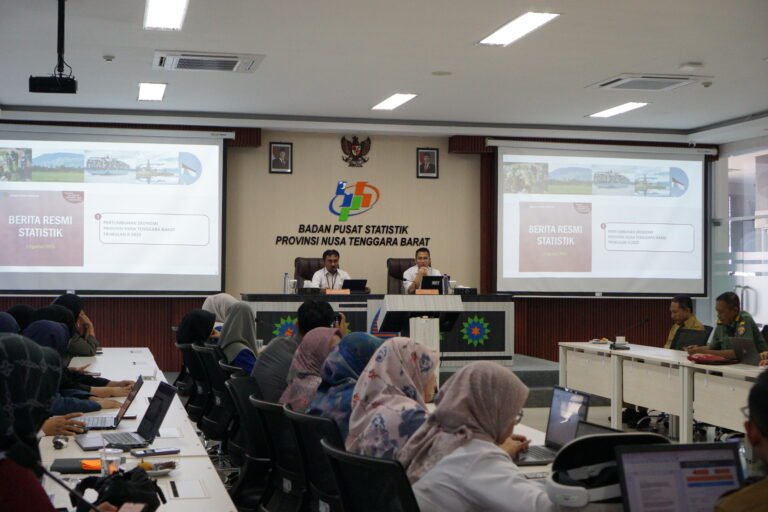 Ekonomi NTB Tumbuh 6,56 Persen Triwulan II-2025, Namun Kontraksi Tahunan Masih Membayangi