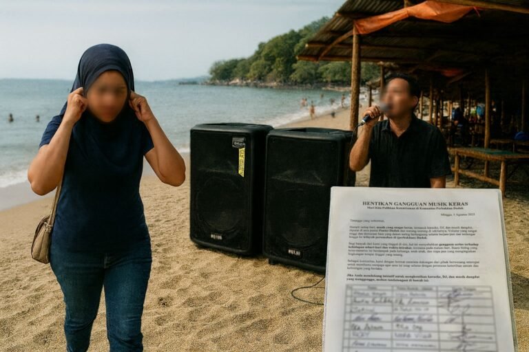 Warga Perbukitan Terganggu Suara  Musik Keras di Warung Pantai Duduk, Minta Ketegasan Aparat