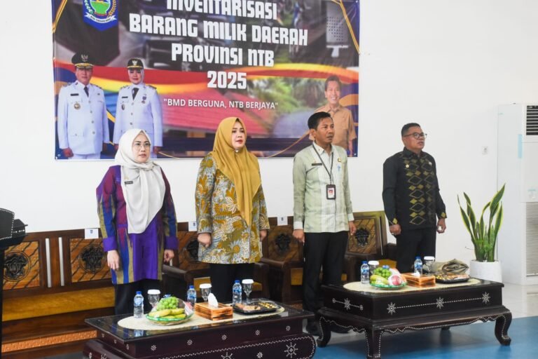 Tim Inventarisasi BMD 2025 Resmi Dilepas, Penataan Aset Jadi Prioritas Pemprov NTB