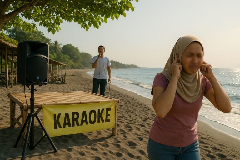 Warga Perbukitan Pantai Duduk Tuntut Penegakan Hukum atas Kebisingan Warung