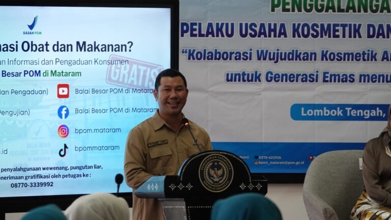 Waspadai Produk Berbahaya! 75% Pelanggaran di NTB Didominasi Peredaran Kosmetik Ilegal