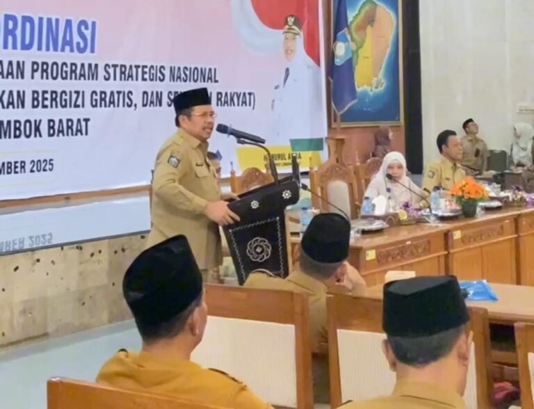 Rakor Percepatan Program Nasional, Bupati LAZ: Semua Harus Gerak Cepat dan Kolaborasi untuk Indonesia Raya