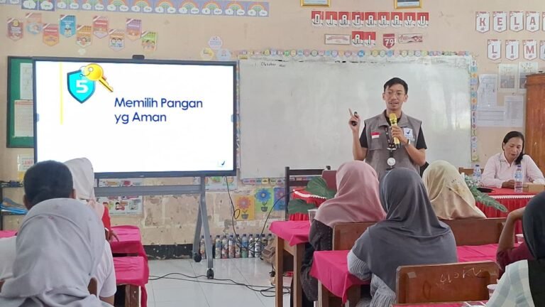 BPOM Mataram Edukasi Pangan Aman dan Gizi Seimbang di Sekolah 
