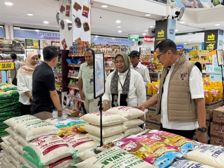Satgas Pangan NTB Sidak Pasar dan Ritel Modern, Jaga Stabilitas Stok dan Harga Beras 