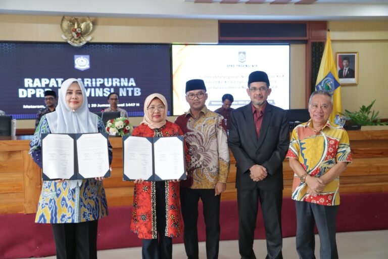 KUA-PPAS APBD NTB 2026 Disepakati, Fokus Pengentasan Kemiskinan dan Ketahanan Pangan