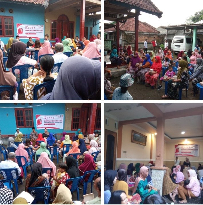 Reses di Lembar, Hj. Nanik Serap Keluhan Jalan Rusak Hingga Permintaan Modal Usaha