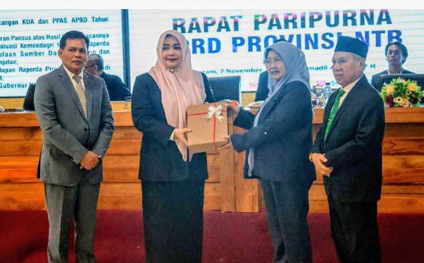 DPRD NTB Terima Rancangan KUA dan PPAS APBD 2026