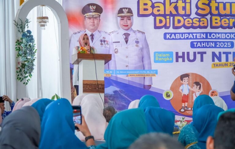 Wagub NTB Tegaskan Penanganan Stunting Tak Hanya Tentang Gizi 