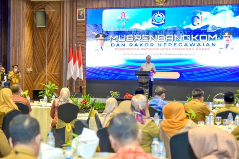 Gubernur NTB Buka Musrenbangkom, Tegaskan Berkompetisi Melalui Kinerja, Bukan Politik