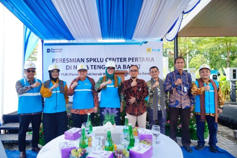 Momentum Natal dan Tahun Baru, PLN Resmikan SPKLU Center Pertama di Nusa Tenggara Barat