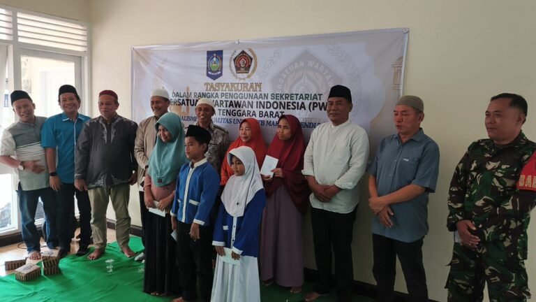PWI NTB Gelar Tasyakuran Kantor Baru, Tandai Semangat Baru di Akhir Tahun