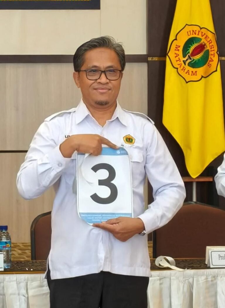 Tiga Calon Rektor Unram Ditetapkan, Prof Ali Yakini Mendiktisaintek Akan Pilih Figur Memiliki Kapasitas