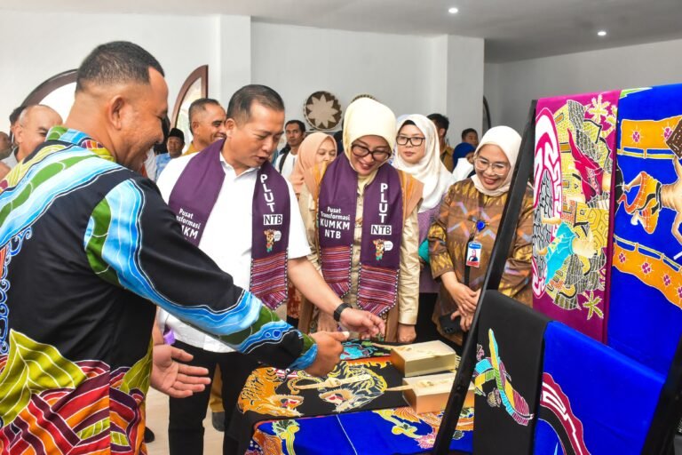 Gubernur NTB Resmikan PLUT-KUMKM, Dorong Akses Luas dan Pemanfaatan Optimal bagi UMKM