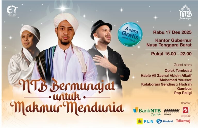 NTB Bermunajat, Doa Bersama Sambut HUT NTB ke-67