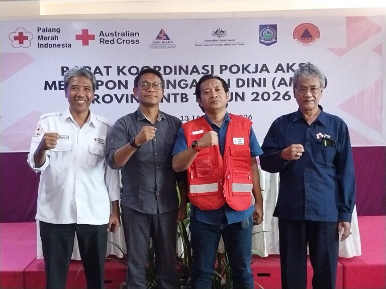 PMI NTB Dorong Aksi Antisipasi Hadapi Ancaman Bencana