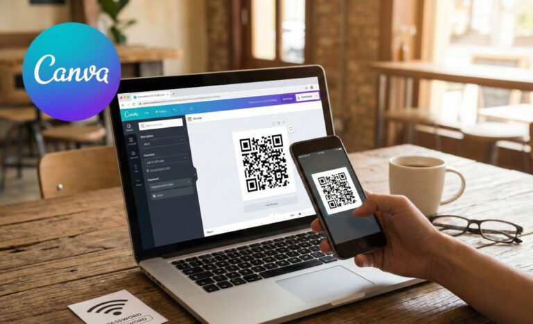Berbagi WiFi Password Jadi Mudah dengan Kode QR Generator dari Canva