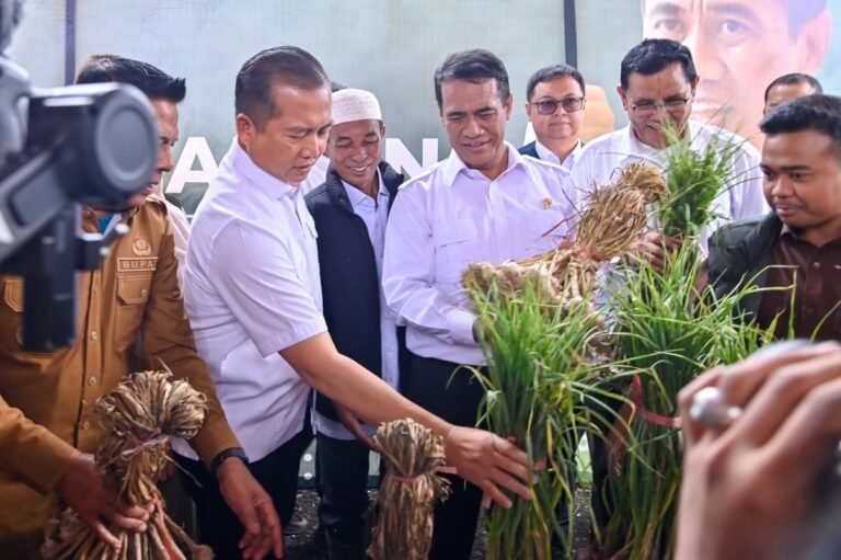 Mentan Tetapkan NTB Sentra Bawang Putih, Gubernur Tegaskan Komitmen  Ketahanan Pangan Nasional