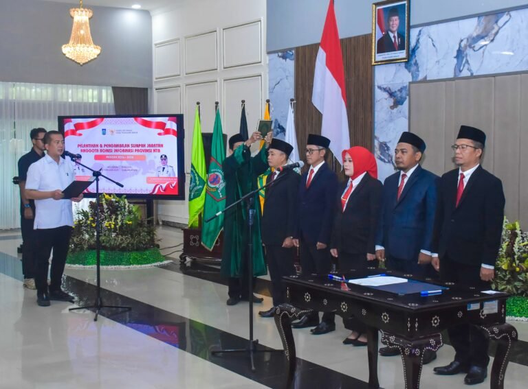 Gubernur NTB Lantik Komisioner KI 2026–2030, Perkuat Transparansi dan Pelayanan Informasi Publik