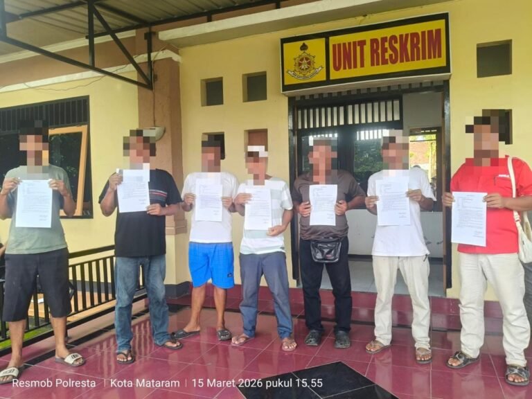 Delapan Calo Tiket dan Preman Terminal Mandalika Diamankan Jelang Lebaran dan Nyepi