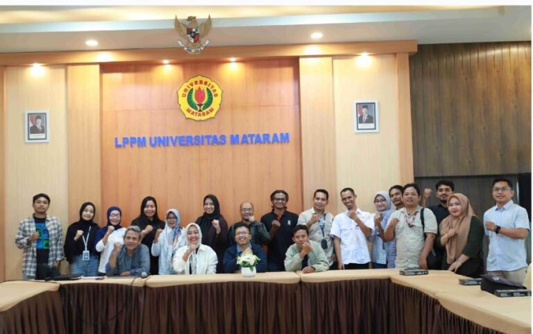 LPPM Unram Jajaki Kerja Sama dengan Media untuk Perkuat Publikasi Riset Berdaya Saing Global