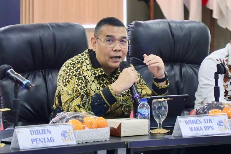 Wamen Ossy Soroti Pentingnya Komitmen dalam Pelayanan Publik di Kanwil BPN Provinsi Sumatera Utara