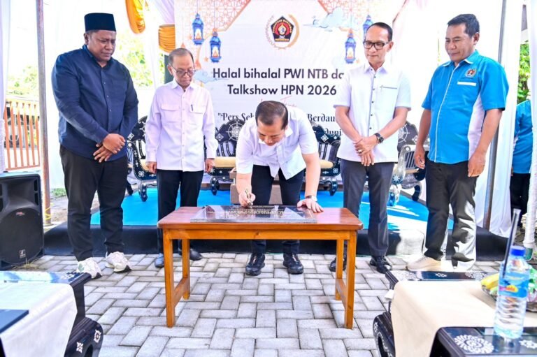 Halal Bihalal PWI NTB, Momentum Perkuat Sinergi Pers dan Pemerintah