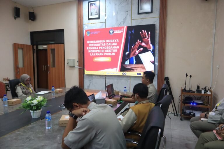 Kantor Pertanahan Kota Mataram Gelar Sosialisasi Pencegahan Korupsi di Sektor Layanan Publik