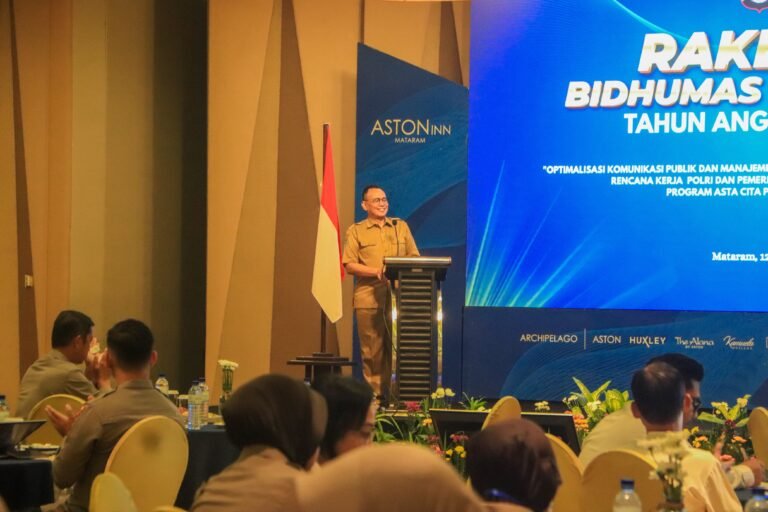 Rakernis Humas Polda NTB, Kadis Kominfotik :  Humas Penentu Kepercayaan Institusi