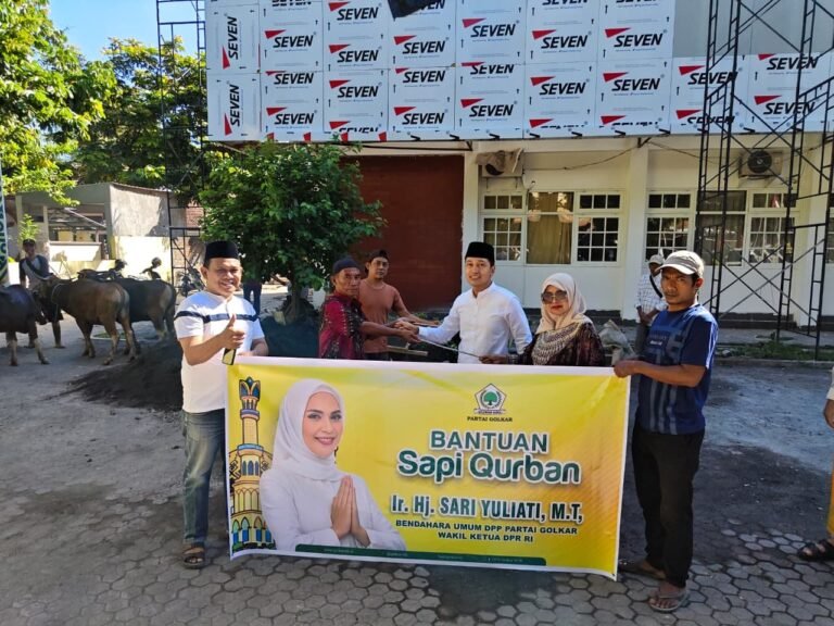 Golkar NTB Sembelih Lima Ekor Hewan Kurban