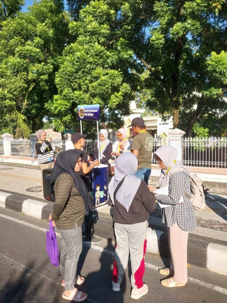 Kantor Pertanahan Kota Mataram Buka Booth Layanan Informasi Pertanahan di CFD Udayana