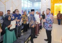 Berikan Pengarahan di Kantah Kota Samarinda, Wamen Ossy : ATR/BPN Harus Jadi Solusi Atas Pembangunan di Kalimantan Timur