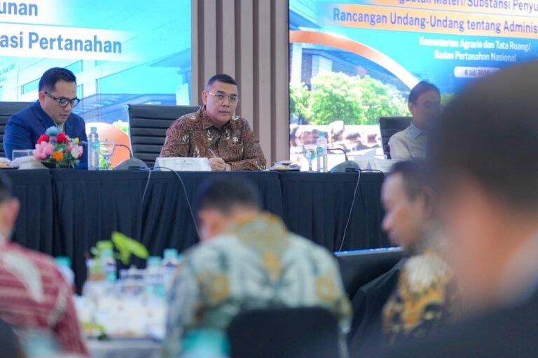FGD Bersama Komisi II DPR RI, Wamen Ossy: RUU Administrasi Pertanahan untuk Wujudkan Sistem Pertanahan yang Lebih Baik