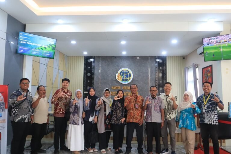Kantor Pertanahan Kota Mataram Terima Kunjungan Studi Tiru Kantah Kabupaten Lombok Timur