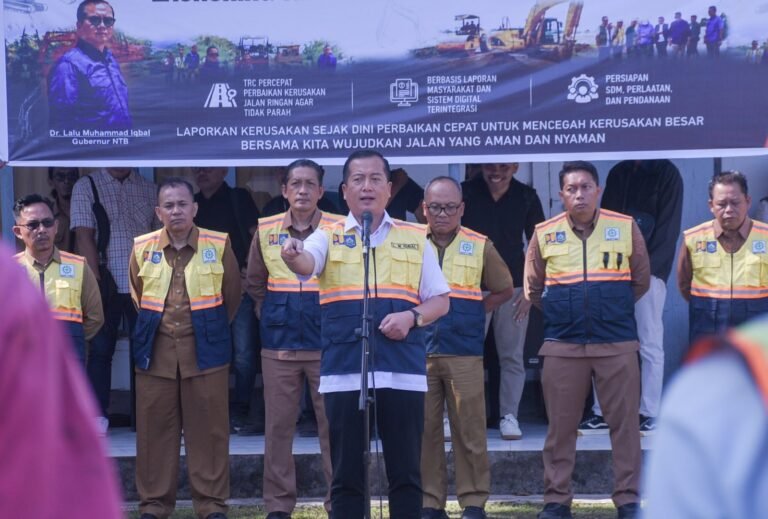 Gubernur Iqbal Ingatkan PUPRPKP NTB Good  Governance